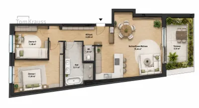 3-Zimmer-Wohnung kaufen in Wien – 85,9 m², € 820.000 – Bild 23 von 25