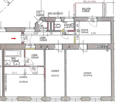 3-Zimmer-Wohnung kaufen in Wien – 74,38 m², € 339.000 – Bild 12 von 12