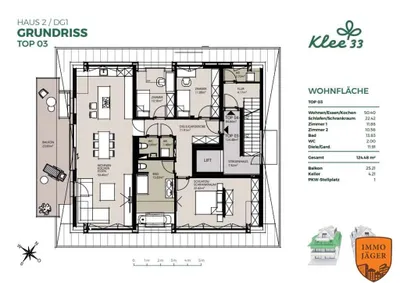 5-Zimmer-Wohnung kaufen in Linz – 124,34 m², € 1.159.100 – Bild 2 von 10