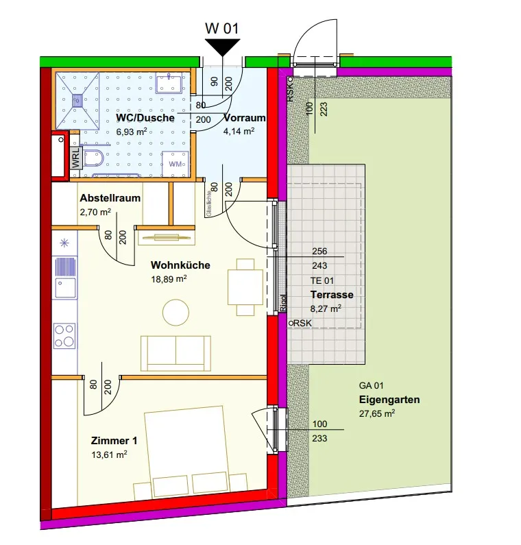 Wohnung – Spannberg - Ansicht 2