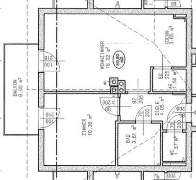 2-Zimmer-Wohnung mieten in Melk – 40,56 m², € 426 – Bild 16 von 16