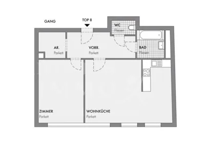 2-Zimmer-Wohnung mieten in Wien – 69 m², € 1.250 – Bild 9 von 9