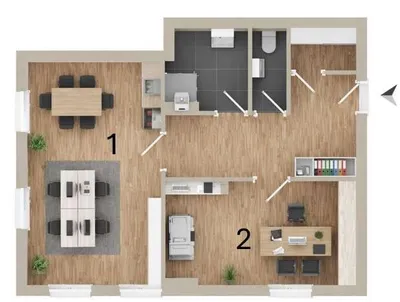 1-Zimmer-Gewerbeimmobilie mieten in Klagenfurt – 60 m², € 600 – Bild 7 von 7