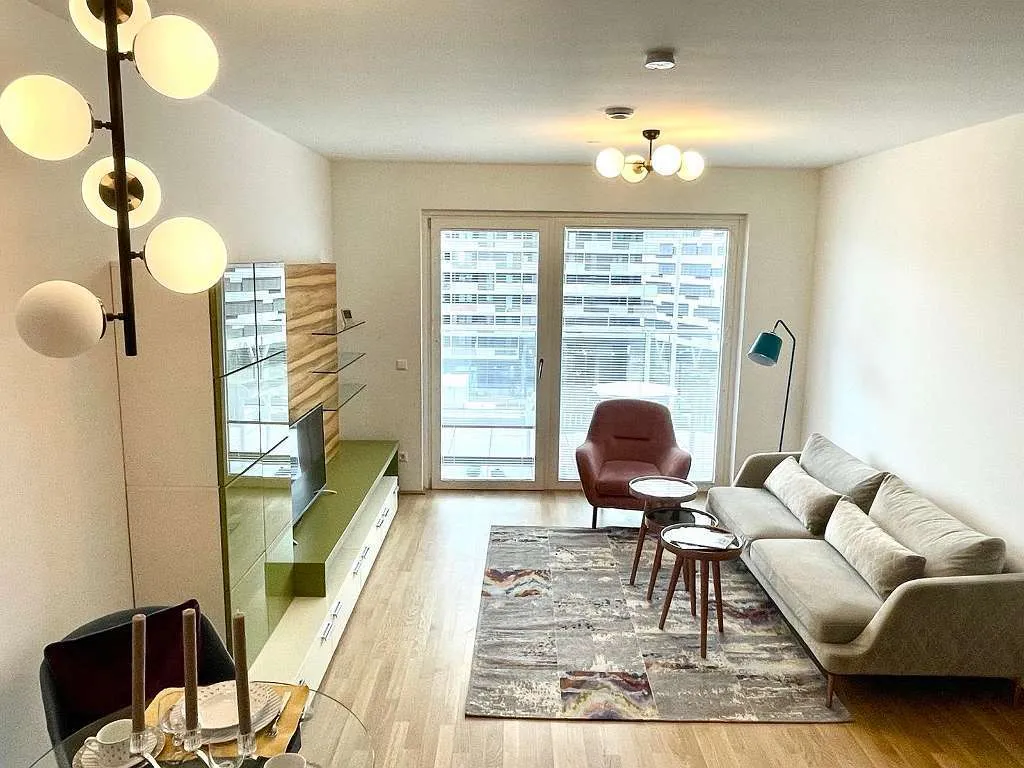 Premium Apartment in Vienna 1020 - Furnished, Rooftop Pool, Gym & Sauna in Vienna 1020 near UNO City / IAEA - Widok 3