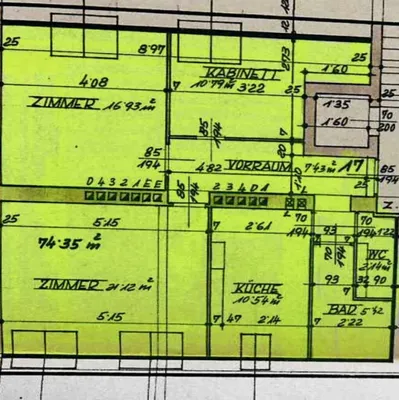 3-Zimmer-Wohnung mieten in Wien – 74 m², € 1.280 – Bild 10 von 10