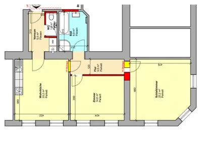 3-Zimmer-Wohnung kaufen in Wien – 76,03 m², € 339.000 – Bild 13 von 13