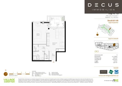 Immobilie kaufen in Wien – 56,67 m², € 377.000 – Bild 6 von 6