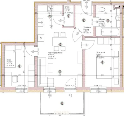 3-Zimmer-Wohnung kaufen in Vöcklabruck – 62 m², € 269.000 – Bild 6 von 6