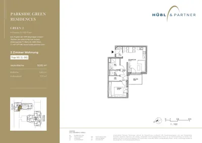 2-Zimmer-Wohnung kaufen in Wien – 52,82 m², € 439.000 – Bild 9 von 10