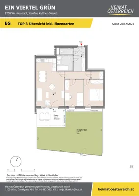 3-Zimmer-Wohnung kaufen in Wiener Neustadt – 71,48 m², € 265.921 – Bild 22 von 33