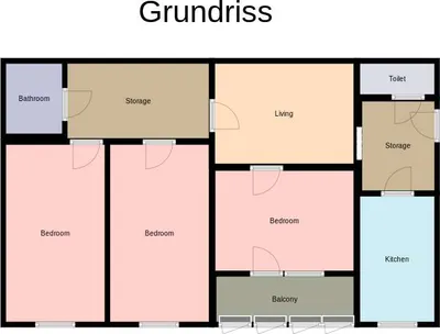 Provisionsfreie 4-Zimmer Wohnung – Bild 2