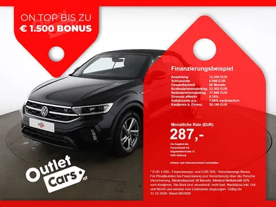 VW T-Roc Cabriolet 1.5 TSI R-Line R-Line+ASSIST+AHK