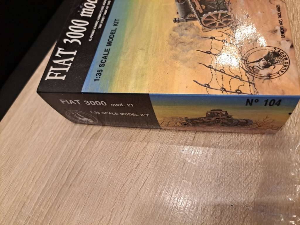 Fiat 3000 mod.21 Ia Serie Tauro Models SAS 1:35 Model Kit Neu Sealed, € ...