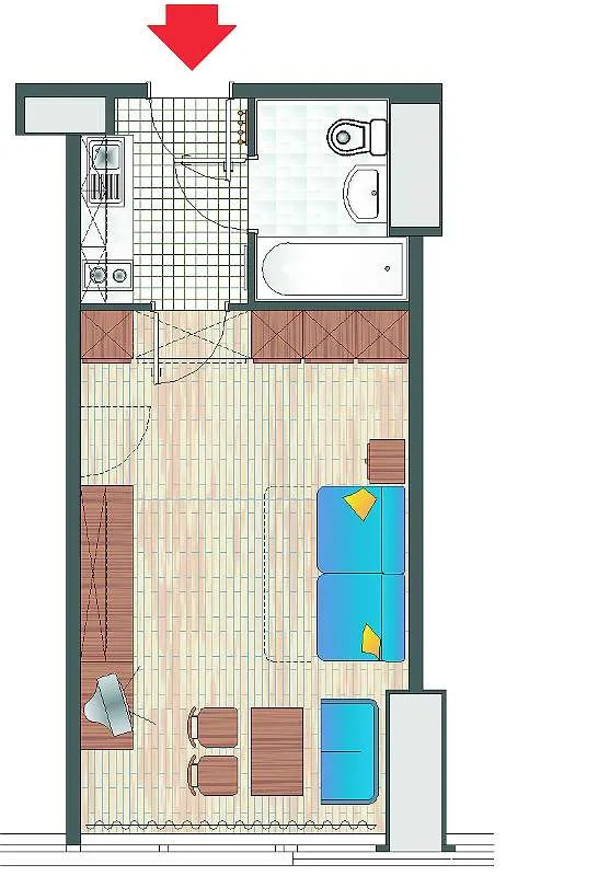 DEIN neues Zuhause im 22. Bezirk - alles inklusive - gestioniert von Mein Wien-Apartment - Ansicht 2