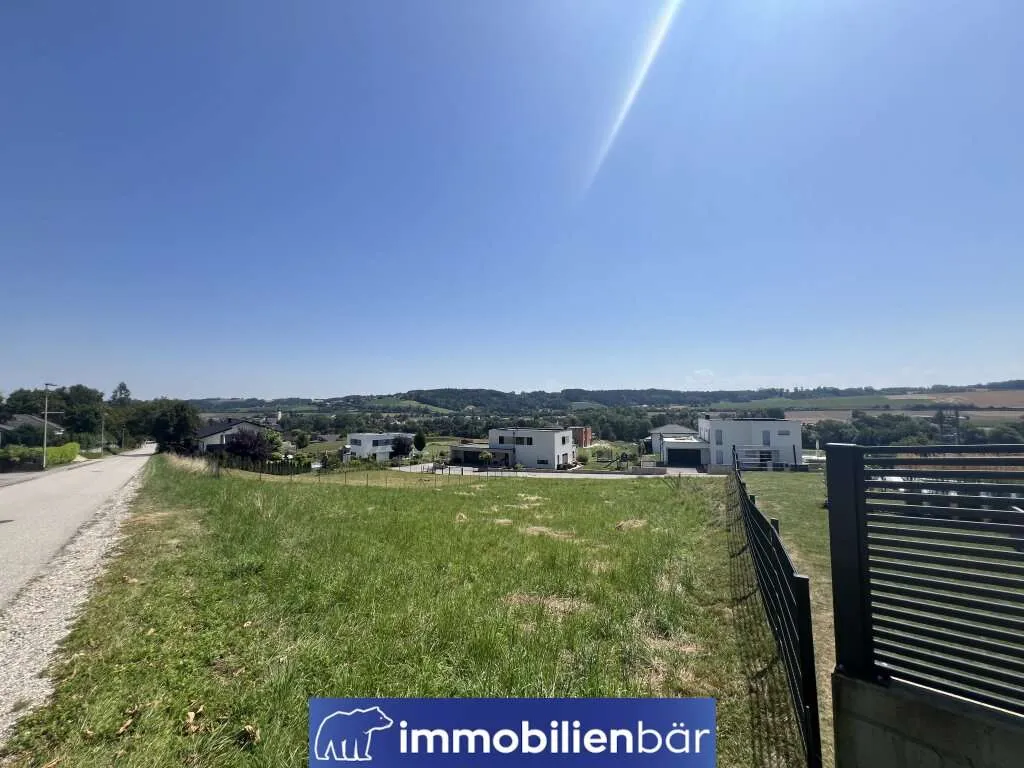 Südhang Grundstück mit Weitblick in Pichl bei Wels - KEIN BAUZWANG - Ansicht 3