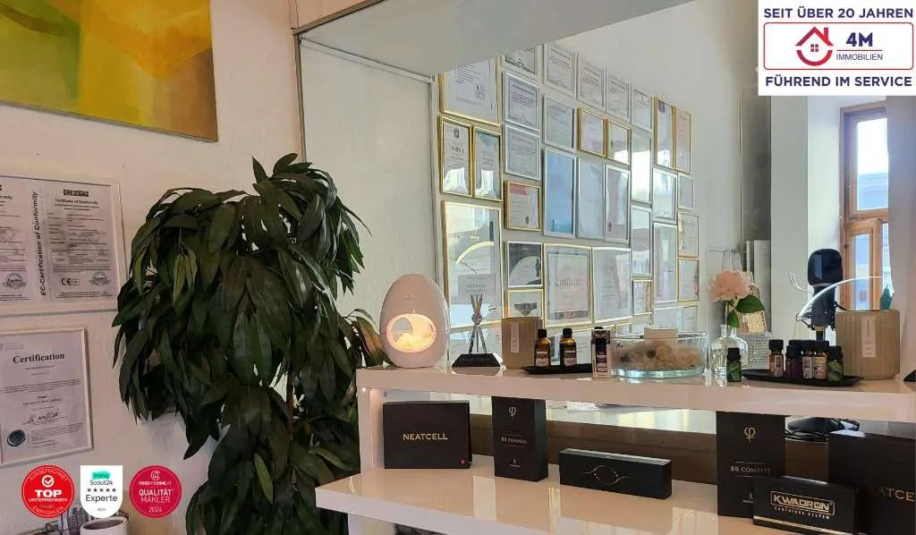 Behandlungsraum innerhalb etablierter Kosmetiksalon günstig zu vermieten - Ansicht 2