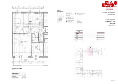 4-Zimmer-Wohnung mieten in Linz – 83,63 m², € 1.211 – Bild 26 von 26