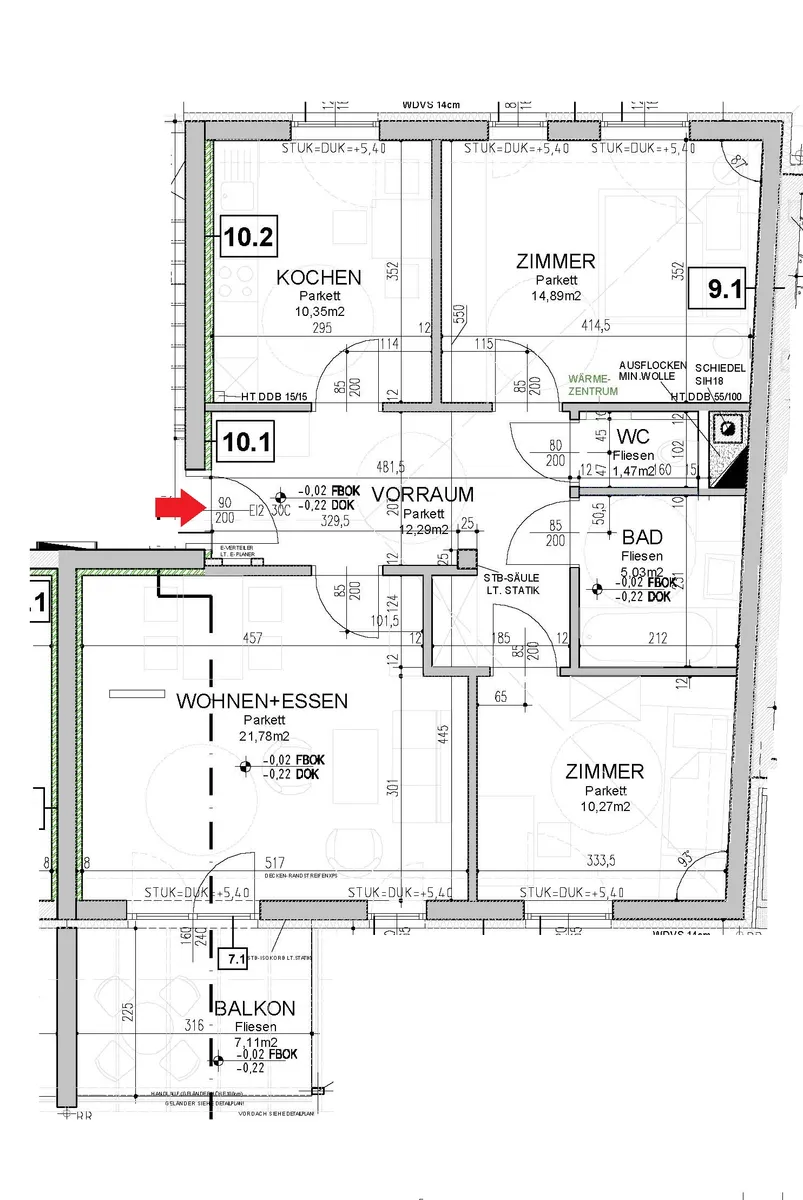 Wohnung – Sankt Katharein an der Laming - Ansicht 3