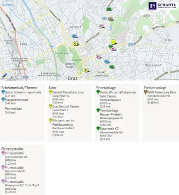 1-Zimmer-Wohnung mieten in Graz – 50,92 m², € 578 – Bild 19 von 24