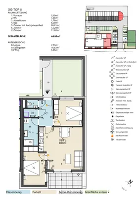 3-Zimmer-Wohnung kaufen in Bruck an der Leitha – 64,4 m², € 379.224 – Bild 13 von 15