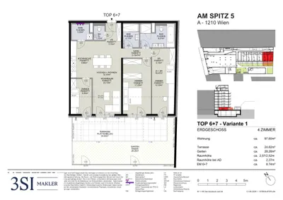 4-Zimmer-Wohnung kaufen in Wien – 97,6 m², € 620.000 – Bild 8 von 8