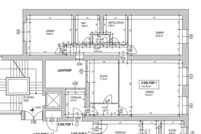 3-Zimmer-Wohnung mieten in Braunau am Inn – 110,7 m², € 1.175 – Bild 11 von 11