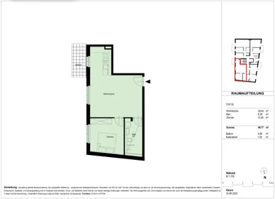 2-Zimmer-Wohnung kaufen in Bruck an der Leitha – 46,77 m², € 200.000 – Bild 9 von 9