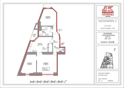 3-Zimmer-Wohnung mieten in Wien – 115,1 m², € 3.000 – Bild 24 von 24