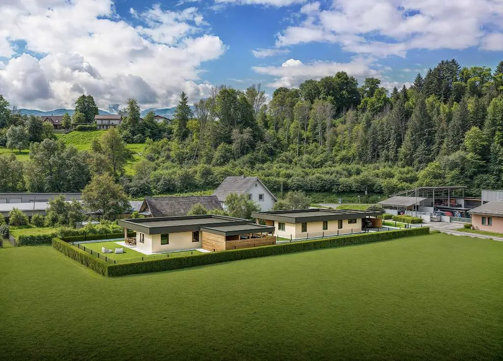 SOLD OUT - Moderne Neubau-Bungalows in Rosegg belagsfertig - Ansicht 2