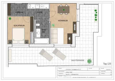 2-Zimmer-Wohnung mieten in Wien – 43 m², € 956 – Bild 14 von 14