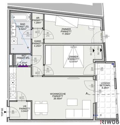3-Zimmer-Wohnung kaufen in Wien – 68,17 m², € 528.500 – Bild 33 von 33