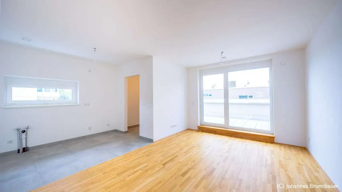 Moderne 2 Zimmerwohnung mit großer Terrasse - Wohnzuschuss möglich - Ansicht 3