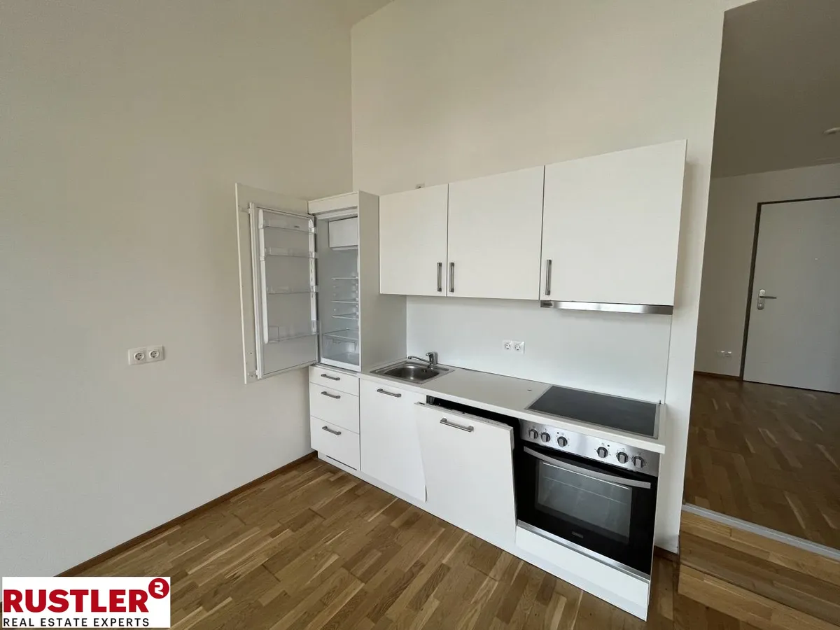 Offener Grundriss! 1-Zimmer-Wohnung im modernen Neubau - Ansicht 3