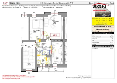 2-Zimmer-Wohnung mieten in Bruck an der Leitha – 60,62 m², € 761 – Bild 10 von 10
