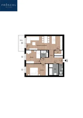 2-Zimmer-Wohnung kaufen in Waidhofen an der Thaya – 87,25 m², € 282.923 – Bild 33 von 39