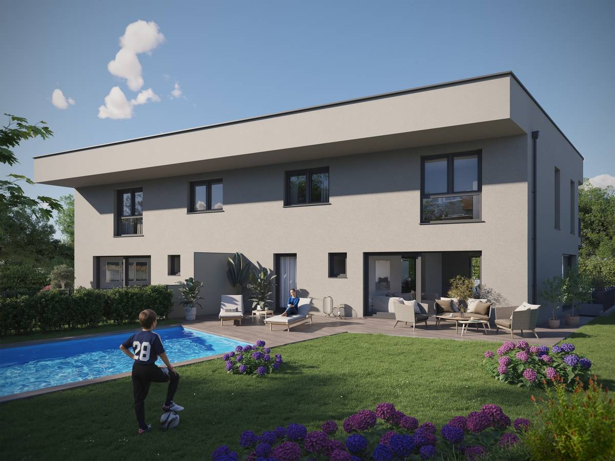 Premium Doppelhaus am Bachlberg - Wohnen auf höchstem Niveau in Linz – pohled 3