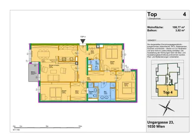 4-Zimmer-Wohnung mieten in Wien – 108,77 m², € 2.599 – Bild 16 von 16