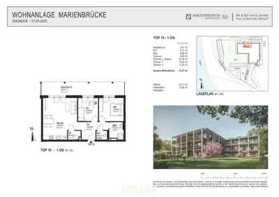3-Zimmer-Wohnung kaufen in Gmunden – 72,27 m², € 539.000 – Bild 8 von 8