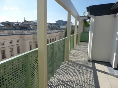 UNBEFRISTET! Erstklassiges Penthouse mit Palais-Blick und 50 m² Terrasse beim Liechtensteinpark - MIETZINSVORAUSZAHLUNG! – Bild 2