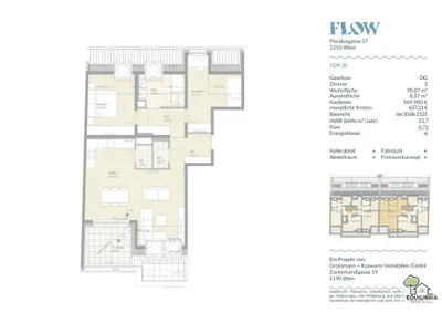 3-Zimmer-Wohnung kaufen in Wien – 90,07 m², € 569.900 – Bild 8 von 8