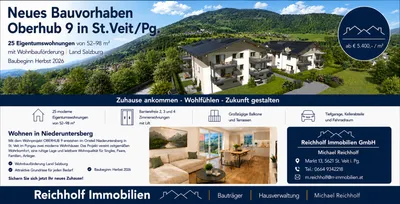 3-Zimmer-Wohnung kaufen in Sankt Johann im Pongau – 64 m², € 332.000