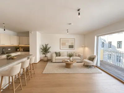 Sonnige Balkonwohnung mit Kühlung – Bild 2