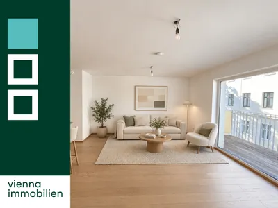 Sonnige Balkonwohnung mit Kühlung