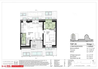 3-Zimmer-Wohnung kaufen in Wien – 111 m², € 1.199.000 – Bild 18 von 18