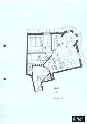 2-Zimmer-Wohnung mieten in Klagenfurt – 63,04 m², € 876 – Bild 7 von 7