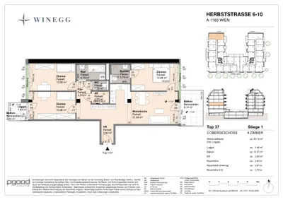 4-Zimmer-Wohnung kaufen in Wien – 91,68 m², € 629.100 – Bild 14 von 14