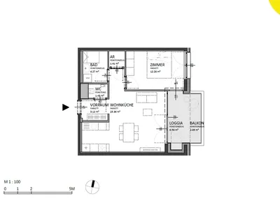 2-Zimmer-Wohnung kaufen in Wien – 55 m², € 348.000 – Bild 11 von 11