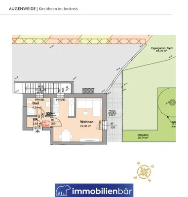 1-Zimmer-Wohnung kaufen in Ried im Innkreis – 29,08 m², € 84.000 – Bild 7 von 7