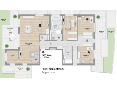 4-Zimmer-Wohnung kaufen in Wien – 155,19 m², € 2.199.900 – Bild 3 von 16