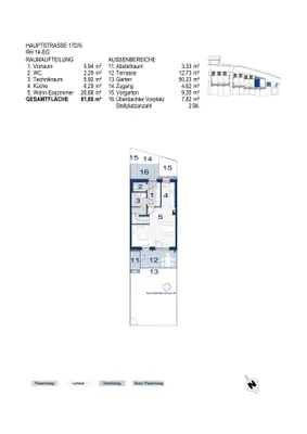 4-Zimmer-Haus mieten in Wiener Neustadt Land – 91,6 m², € 943 – Bild 2 von 4